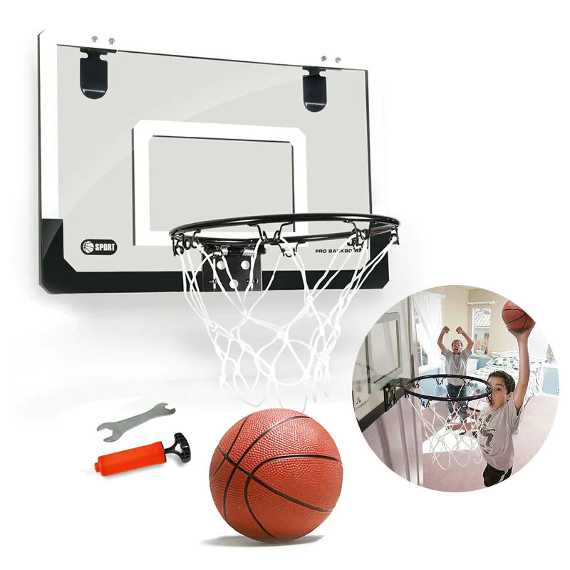 Mini Basketball Hoop for Door – Kids & Adults By DUNKNEST