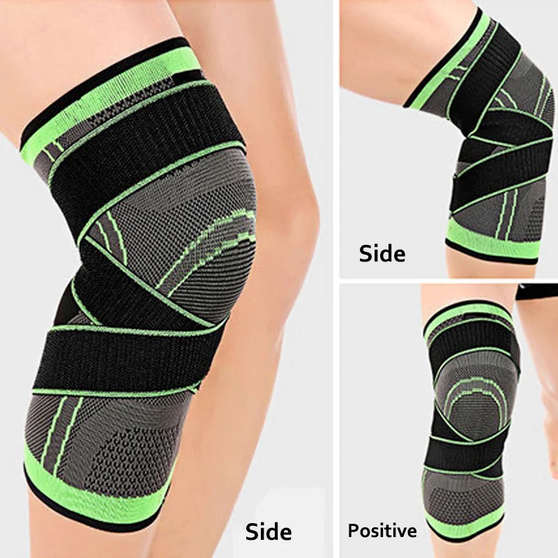 DUNKNEST 3D Compression Knee Brace for Sports & Fitness