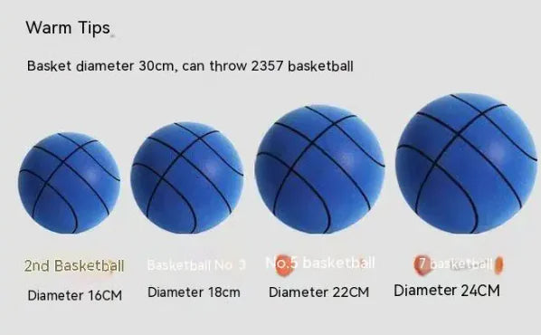 Silent Foam Basketball By DUNKNEST