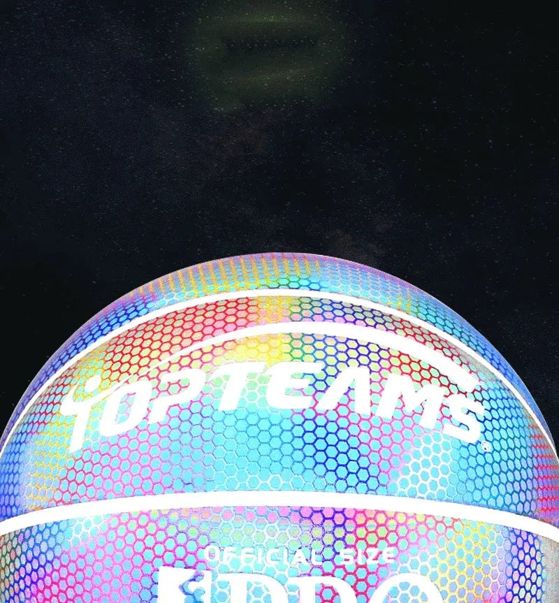Holographic Basketball - Reflective Sports Ball By DUNKNEST
