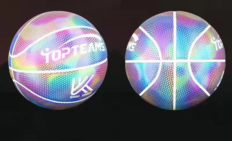 Holographic Basketball - Reflective Sports Ball By DUNKNEST