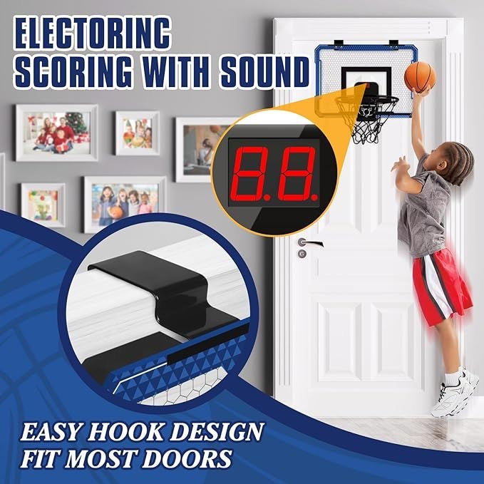 Basketball Mini  hoop with scoreboared By DUNKNEST