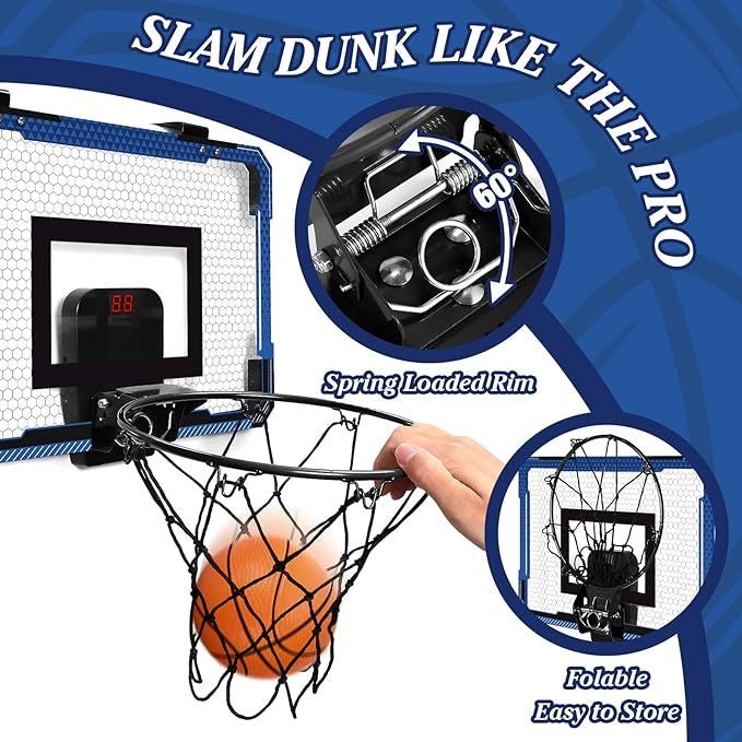 Basketball Mini  hoop with scoreboared By DUNKNEST