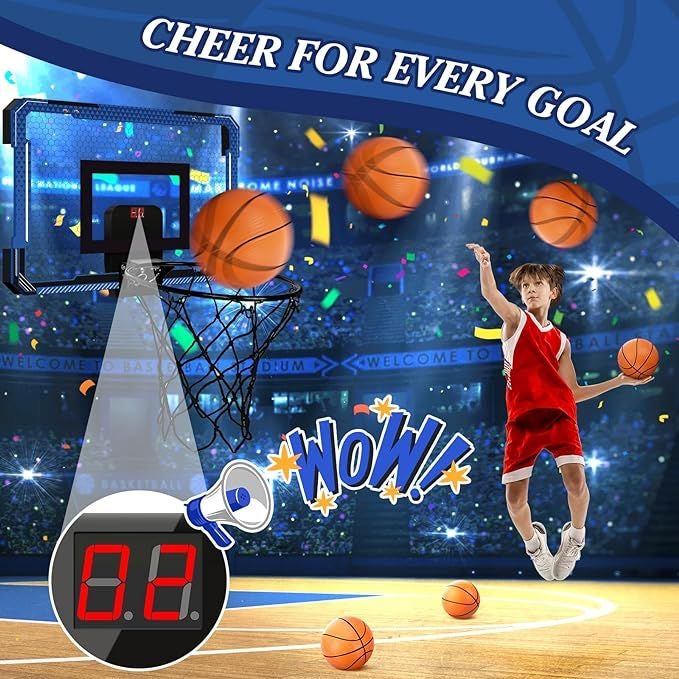 Basketball Mini  hoop with scoreboared By DUNKNEST