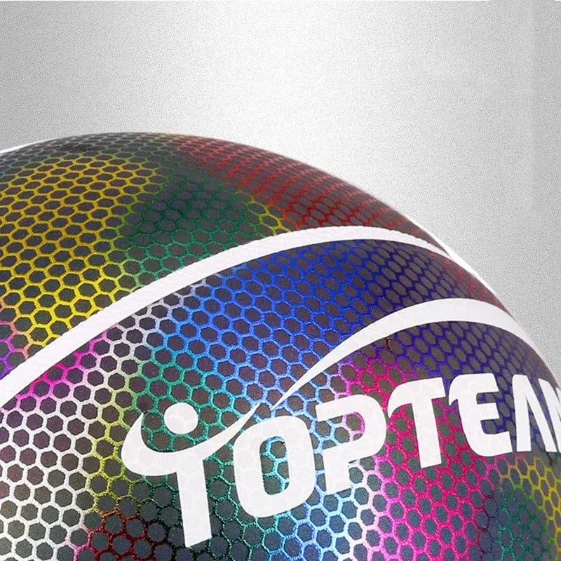 Holographic Basketball - Reflective Sports Ball By DUNKNEST