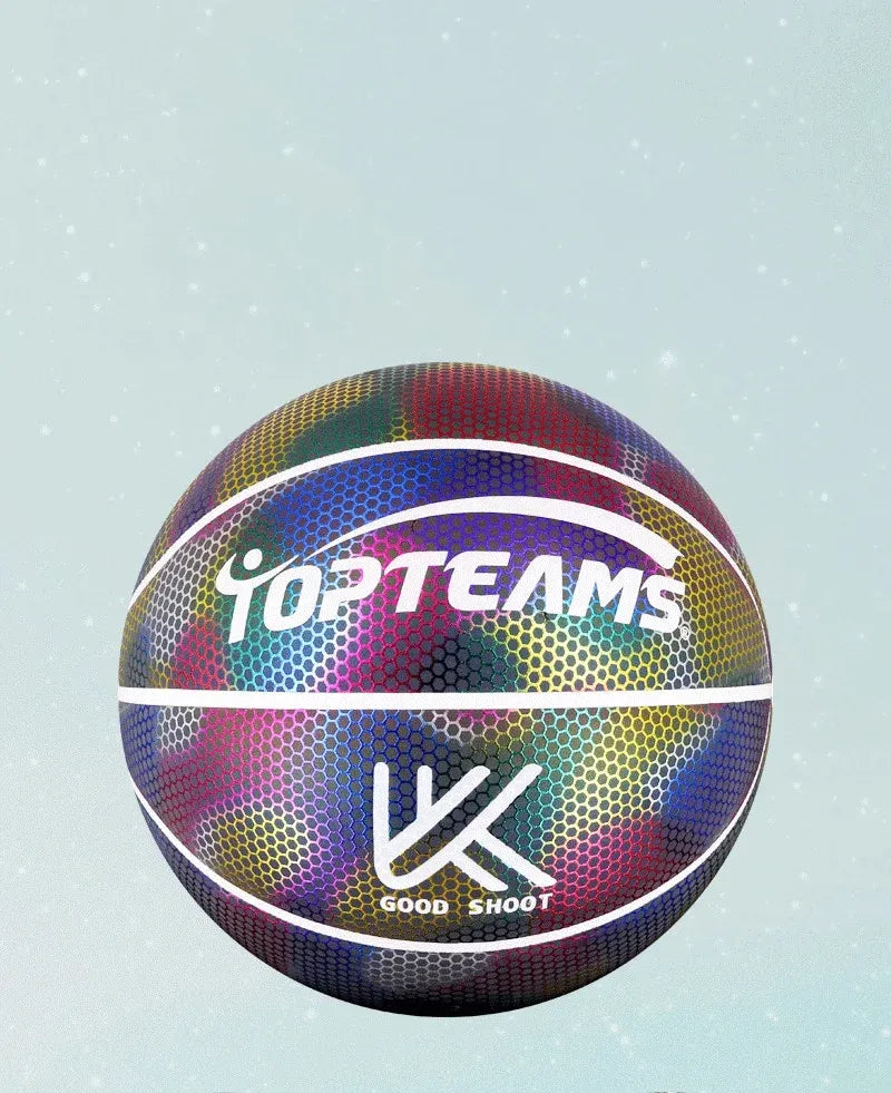 Holographic Basketball - Reflective Sports Ball By DUNKNEST