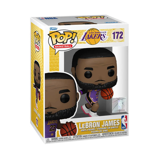 Funko Pop! NBA: Lakers - Le Bron James By DUNKNEST