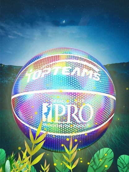 Holographic Basketball - Reflective Sports Ball By DUNKNEST