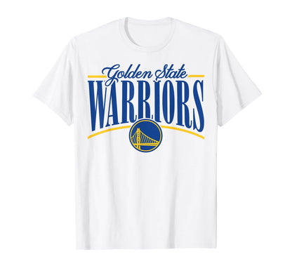 NBA Golden State Warriors Logo Arch T-Shirt By DUNKNEST