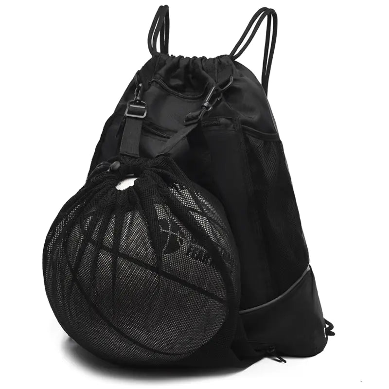 Basketball Bag with Mesh Pocket for Training and Sports By DUNKNEST
