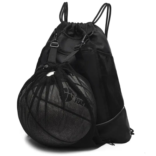 Basketball Bag with Mesh Pocket for Training and Sports By DUNKNEST