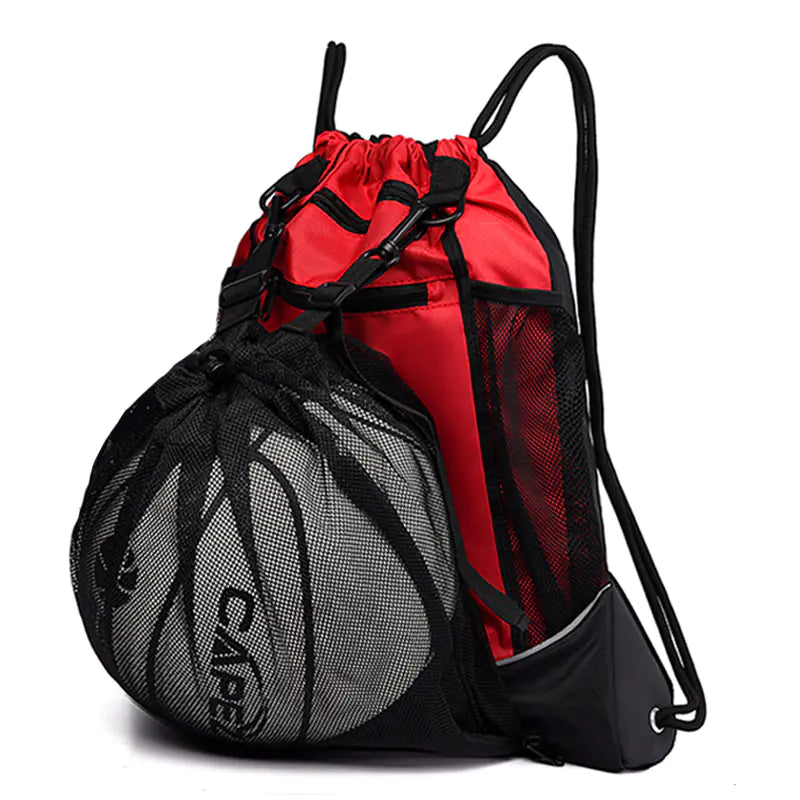 Basketball Bag with Mesh Pocket for Training and Sports By DUNKNEST