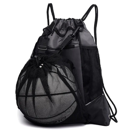 Basketball Bag with Mesh Pocket for Training and Sports By DUNKNEST